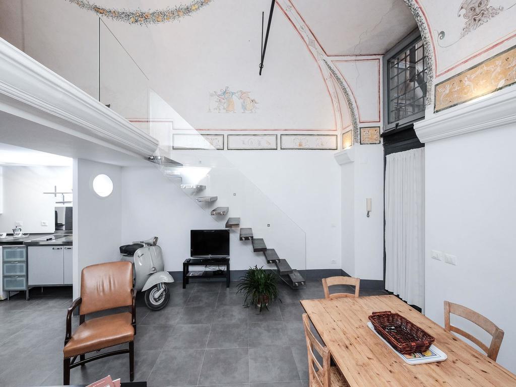 Ferienwohnung Ancient Trastevere Vespa Loft Rom Exterior foto