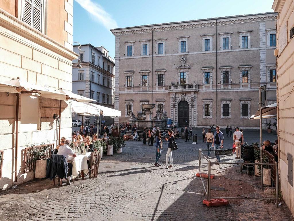 Ferienwohnung Ancient Trastevere Vespa Loft Rom Exterior foto