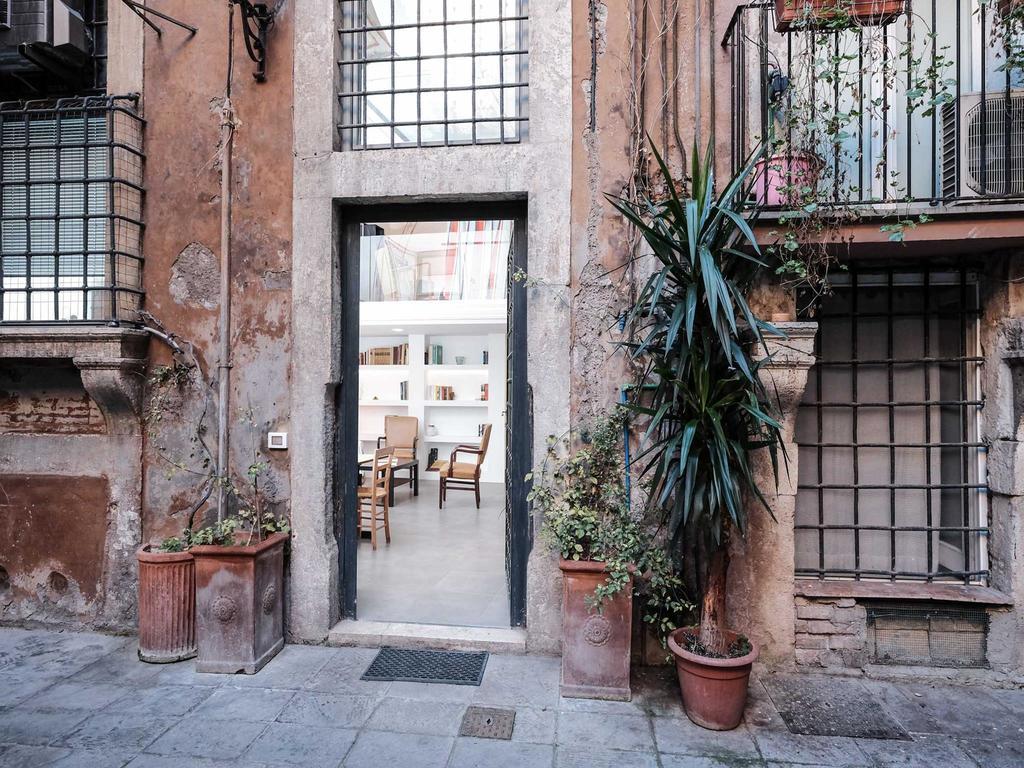 Ferienwohnung Ancient Trastevere Vespa Loft Rom Exterior foto