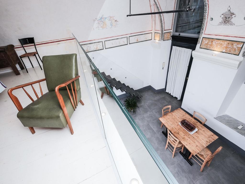 Ferienwohnung Ancient Trastevere Vespa Loft Rom Exterior foto