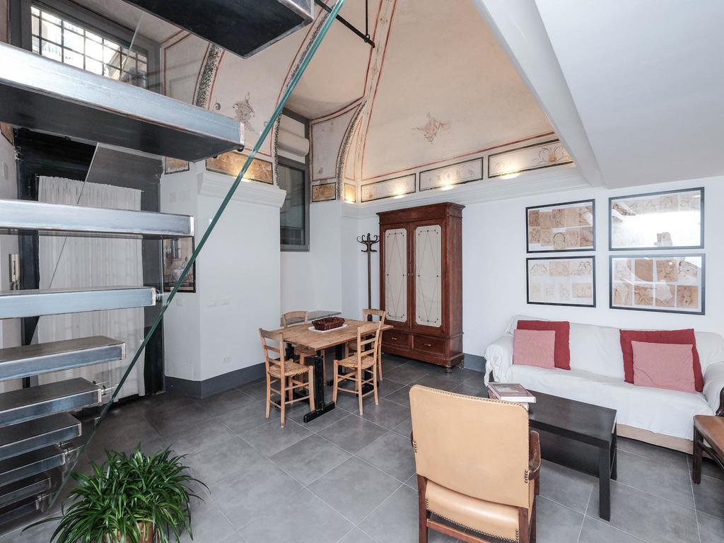 Ferienwohnung Ancient Trastevere Vespa Loft Rom Exterior foto